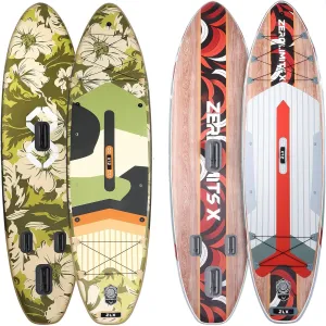 2 PCS Paddle Board - 10.5 FT Inflatable Stand Up Paddle Board with Accessories & 11.5 FT Inflatable Stand Up Paddle Board Skill Levels, Adults & Youth