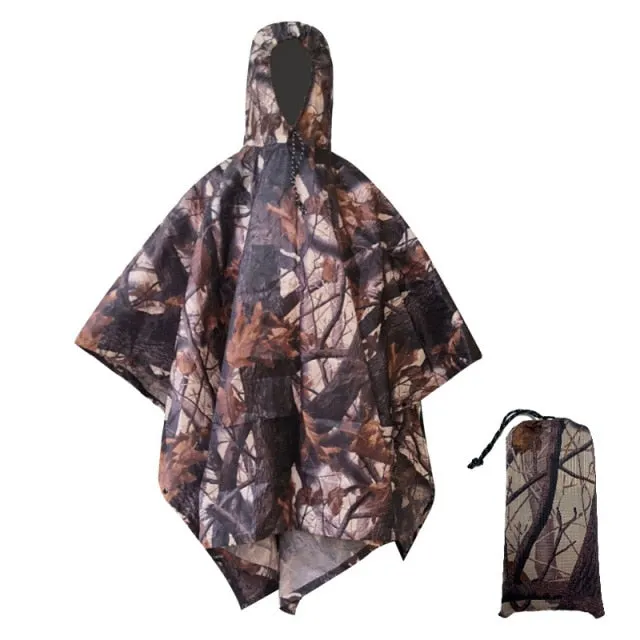 3 In 1 Outdoor Military Waterproof Raincoat