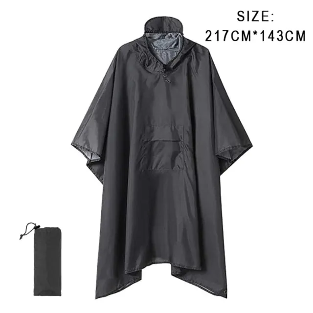 3 In 1 Outdoor Military Waterproof Raincoat