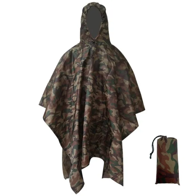 3 In 1 Outdoor Military Waterproof Raincoat