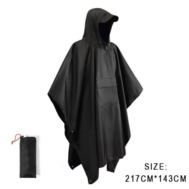 3 In 1 Outdoor Military Waterproof Raincoat