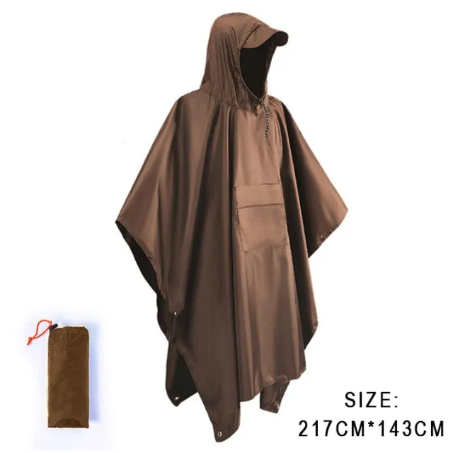 3 In 1 Outdoor Military Waterproof Raincoat