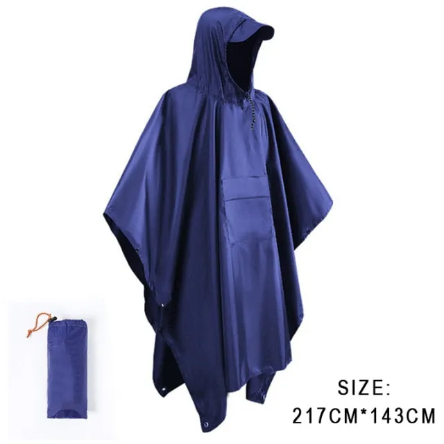 3 In 1 Outdoor Military Waterproof Raincoat
