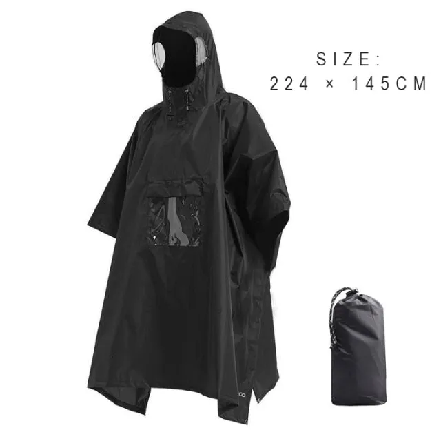 3 In 1 Outdoor Military Waterproof Raincoat