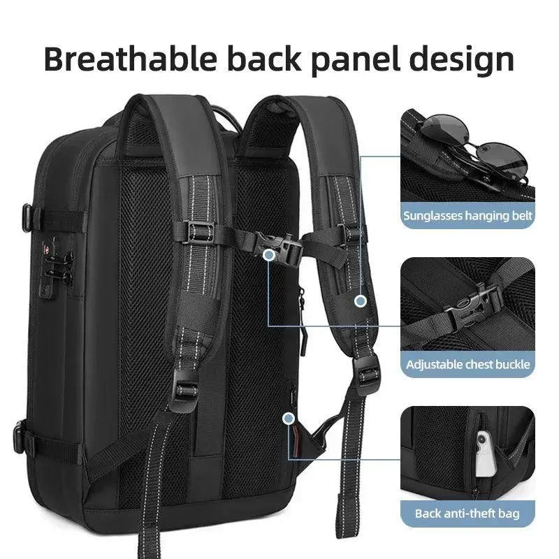 Airbag Backpack Vacuum – Large Capacity Travel Backpack