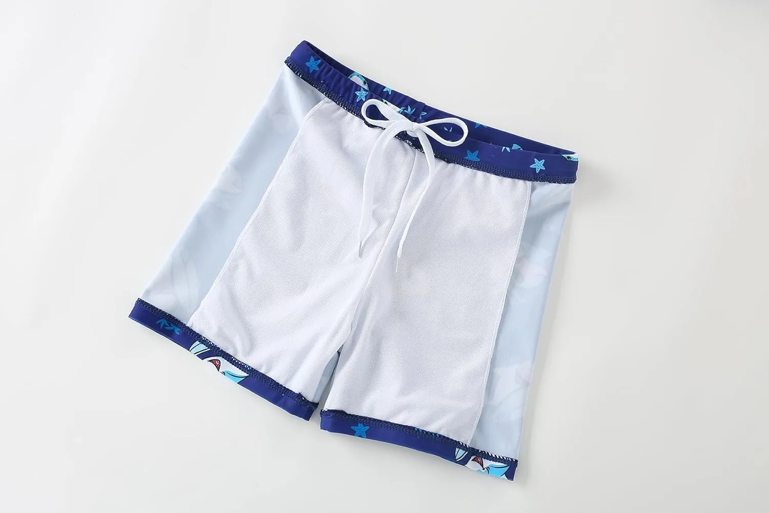 AIWUHE Toddler Boys Swimsuit Set Rash Guard Boys' Swimwear Two Piece Bathing Suit and Swim Trunk with Hat UPF 50  3-8Y
