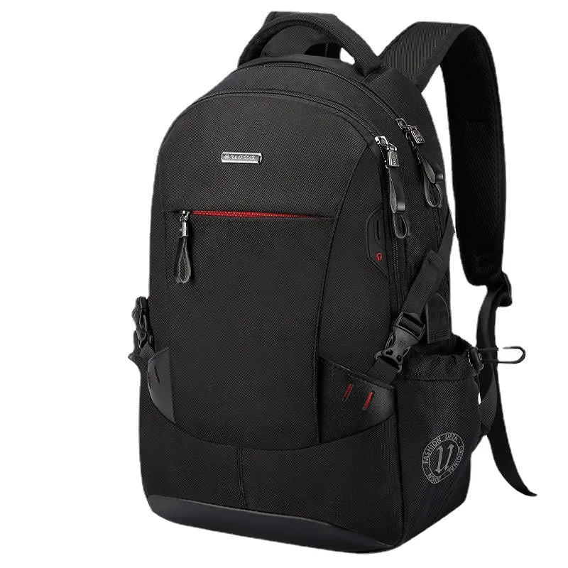 Backpack Men's  Men's Casual Business Computer Bag Schoolbag Men's Trendy Korean Style Large Capacity Travel Bags Men's