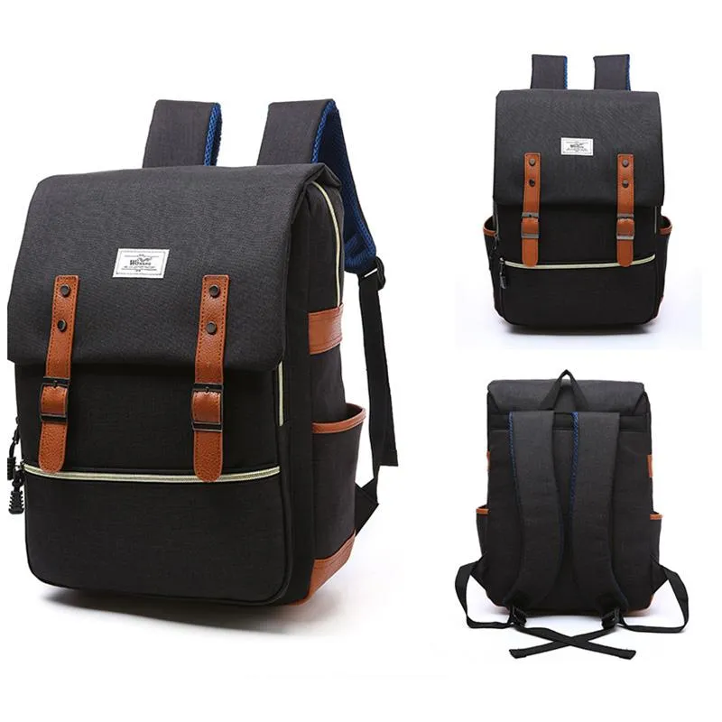 Backpack with USB Charging Port Lock Outdoor Backpack For Men And Women School Backpack Casual
