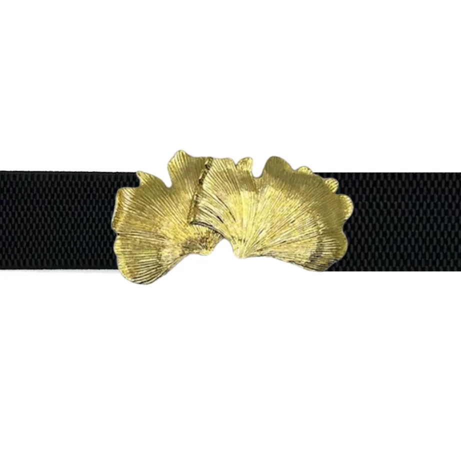 Belt Buckle-Ginkgo Leaves