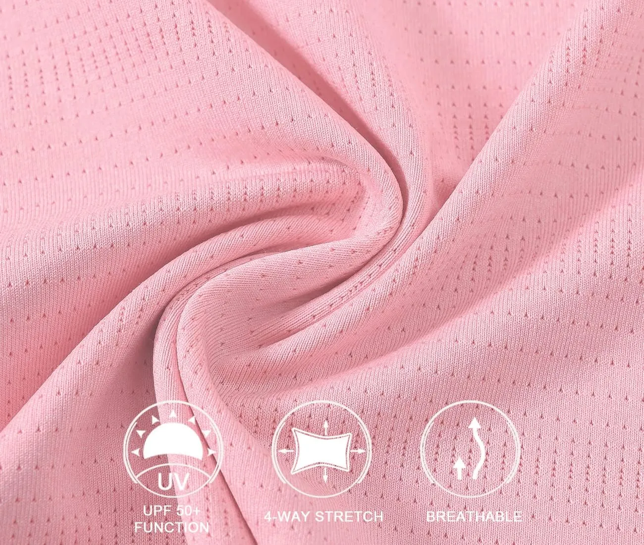 BGOWATU Womens Golf Polo Shirts Short Sleeve V-Neck Collarless Tennis T-Shirt Quick Dry Lightweight Tops