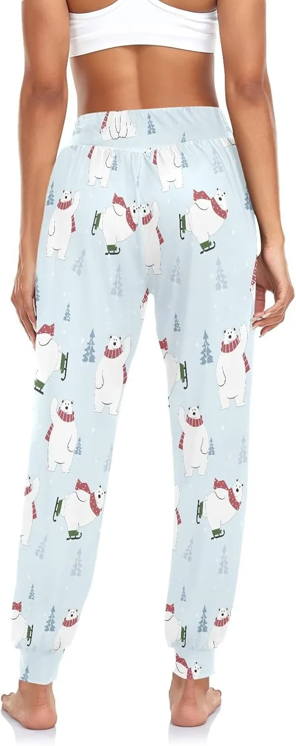 Boho Yoga Pants for Women Joggers Workout Pants Casual Dance Sweatpants Beach Sport Pants Trousers