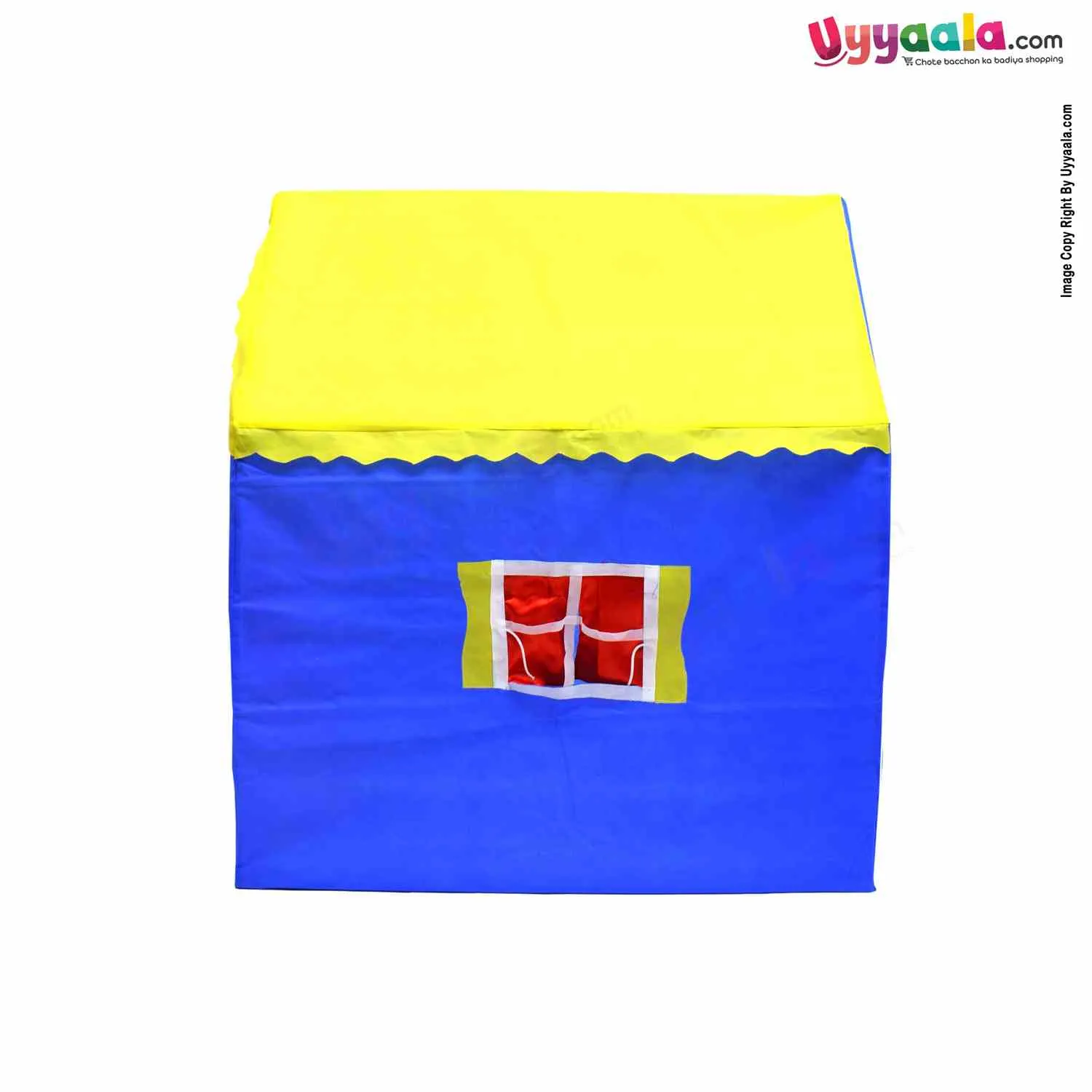 CUDDLES My House Play Tent Water Proof with Removable Pipe Tent House for Kids 3 Y Age - MultiColor
