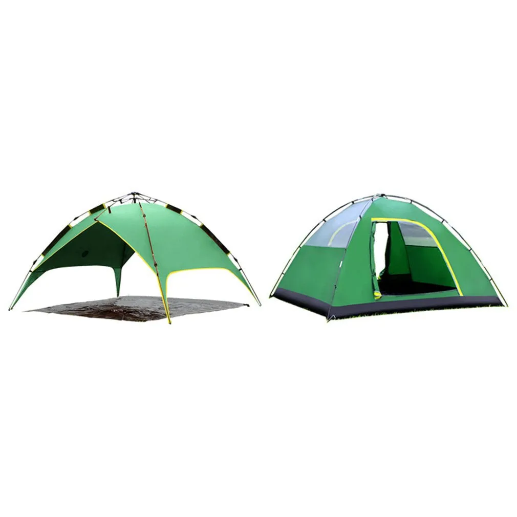DESERTCAMEL CS099 Three-used Automatic Air Pressure Type Tent Portable Rainproof Tent Double Layers Outdoor Tent