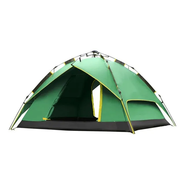 DESERTCAMEL CS099 Three-used Automatic Air Pressure Type Tent Portable Rainproof Tent Double Layers Outdoor Tent