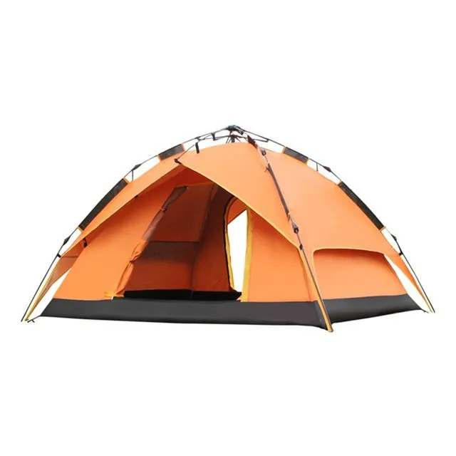DESERTCAMEL CS099 Three-used Automatic Air Pressure Type Tent Portable Rainproof Tent Double Layers Outdoor Tent