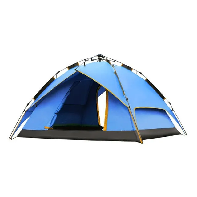 DESERTCAMEL CS099 Three-used Automatic Air Pressure Type Tent Portable Rainproof Tent Double Layers Outdoor Tent