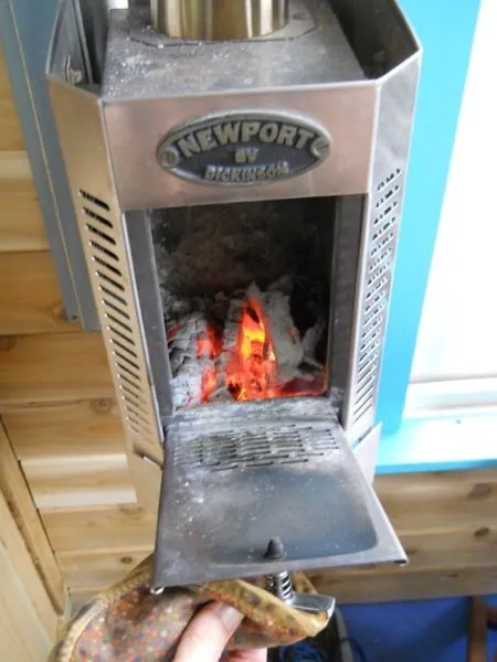 Dickinson Newport Portable Sailboat Stove Solid Fuel Heater