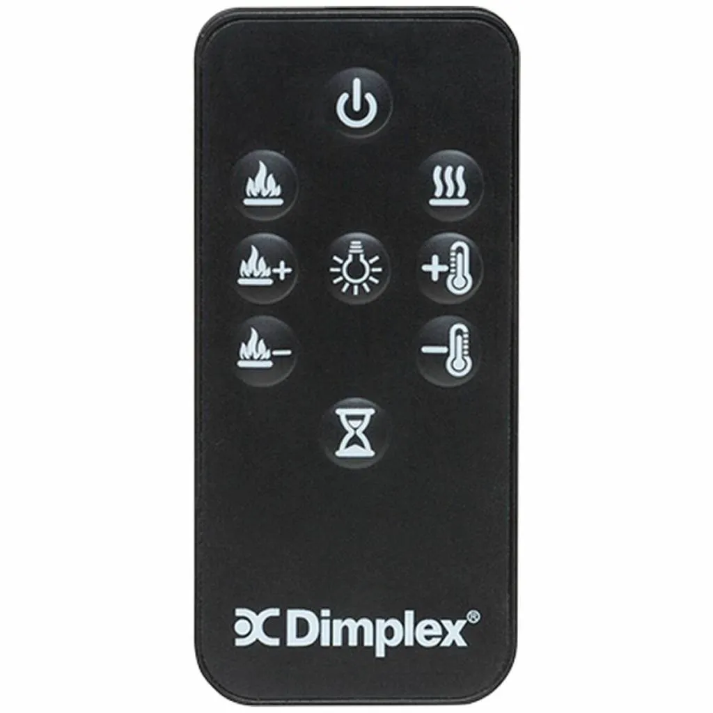 Dimplex LKD20-AU 2kW Black Leckford Electric Fire