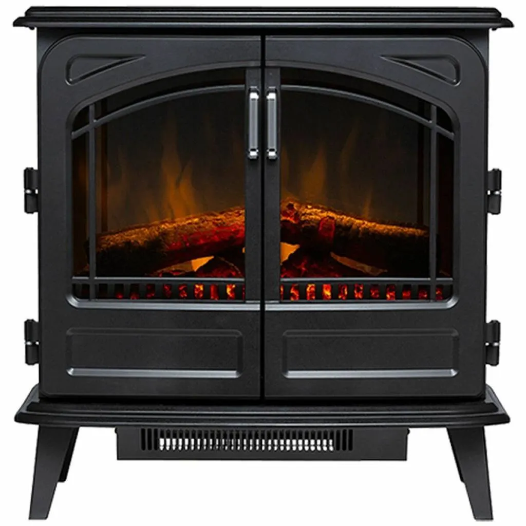 Dimplex LKD20-AU 2kW Black Leckford Electric Fire
