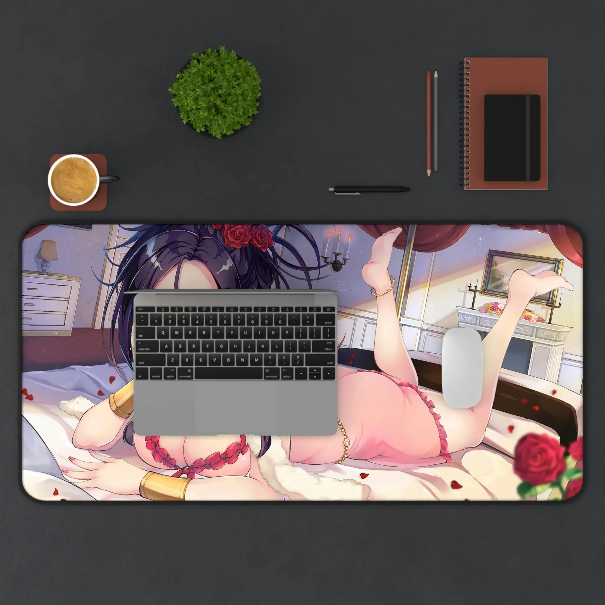 Dragon Quest Sexy Mousepad - Hot Deborah Gaming Desk Mat - Playmat