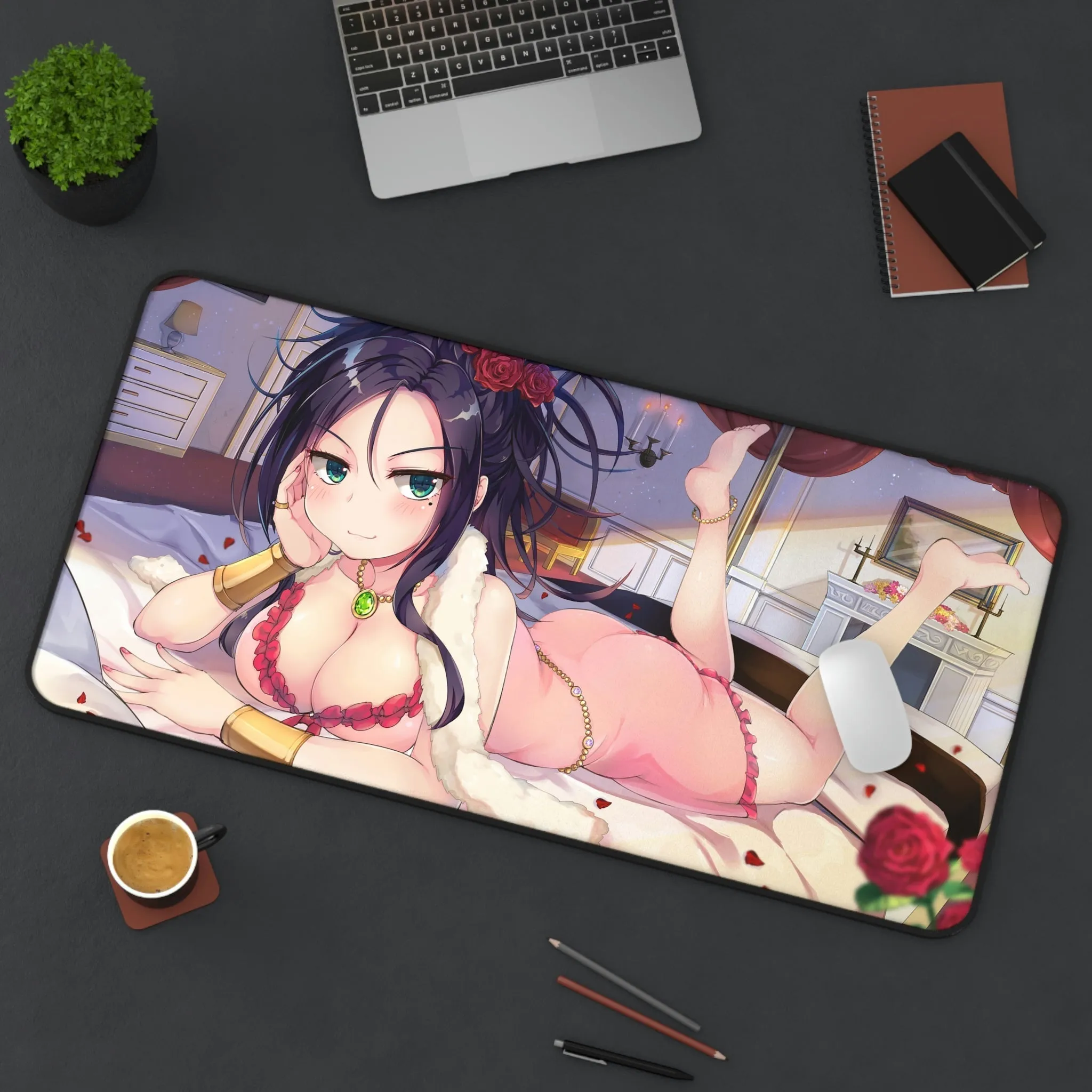 Dragon Quest Sexy Mousepad - Hot Deborah Gaming Desk Mat - Playmat