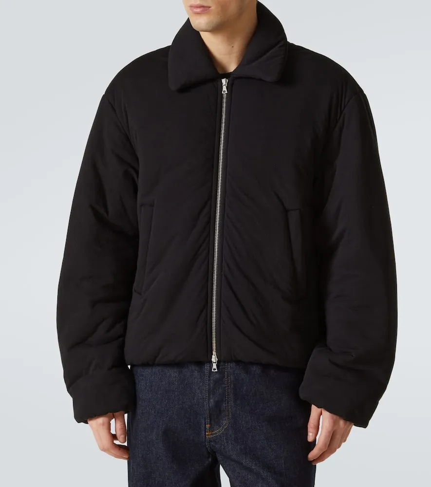 Dries Van Noten Cotton jersey puffer jacket