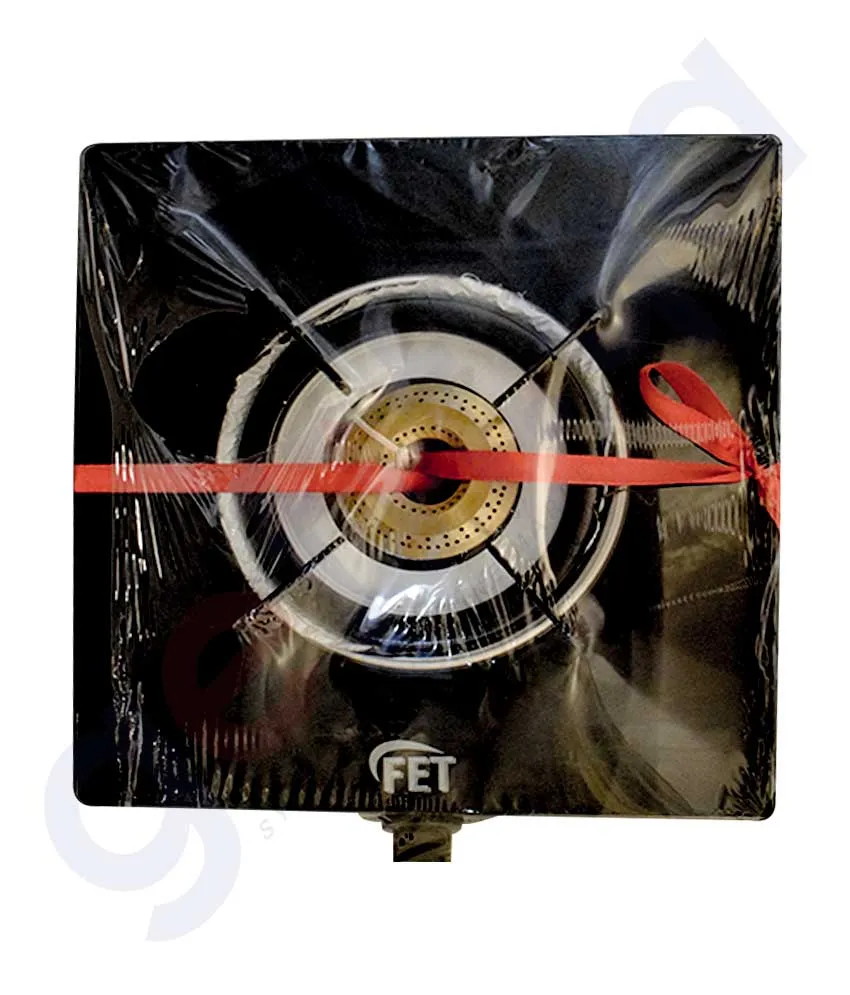 FET SINGLE LPG STOVE WITH GLASS TOP