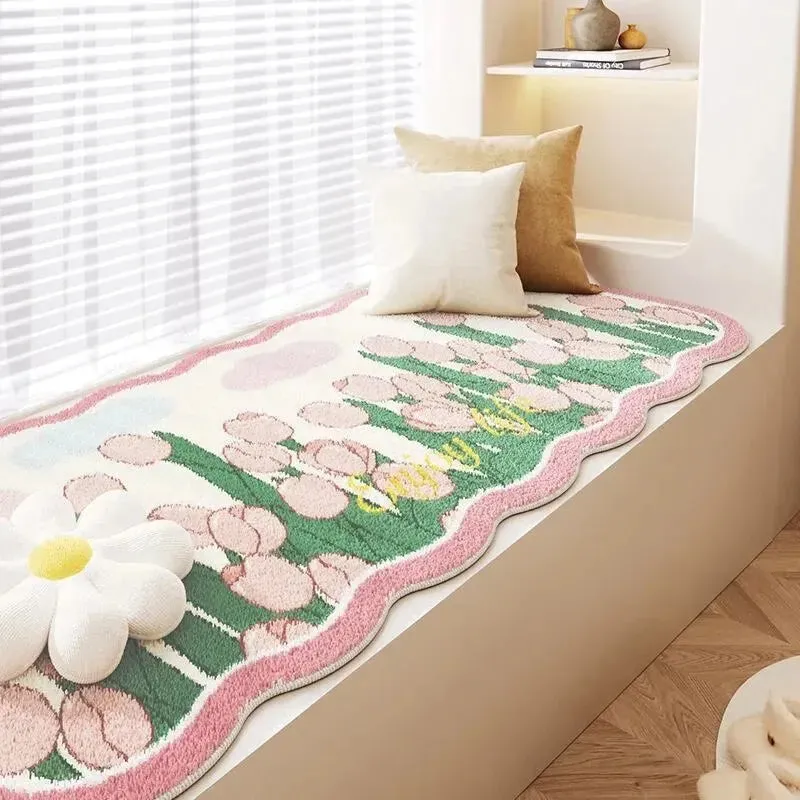 Floral Cashmere Dirt Resistant Rug