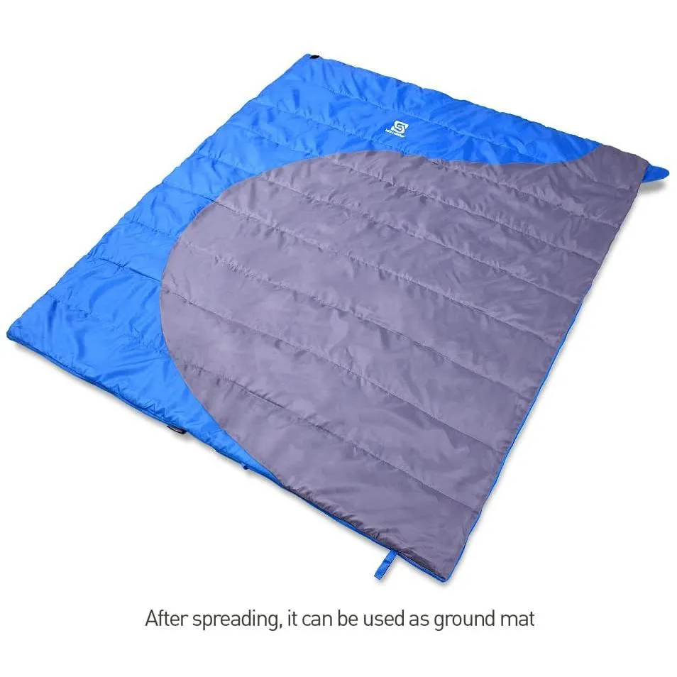 HOLLEGEND Sleeping Bag - Envelope Lightweight Portable