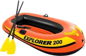 Inflatable Boat,Boat Set,Inflatable Kayak Fishing Boat Inflatable Drifting Diving Boat Set with 2 Paddles and Manual Pump,Two-Person Boat