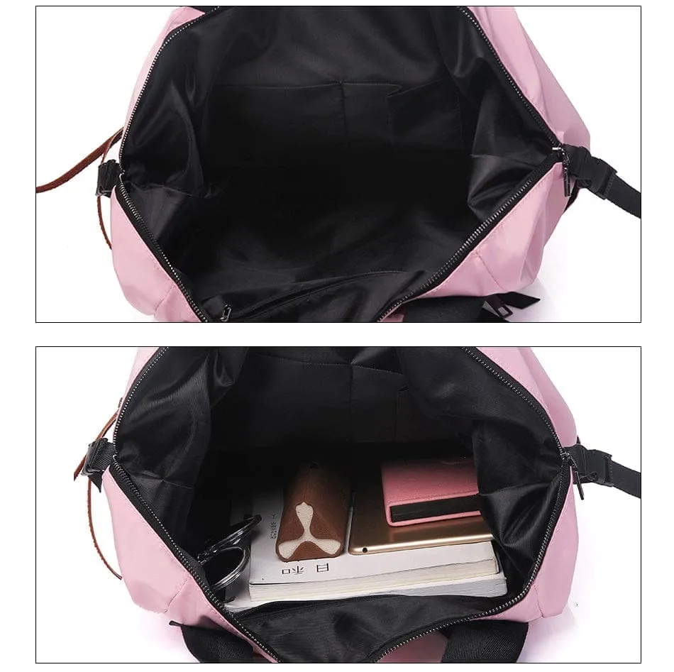 Large Capacity Nylon Backpack