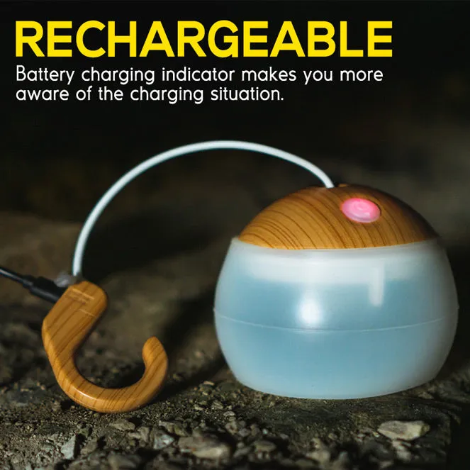 LED Camping Tent Light With RGB Light 2 Pack