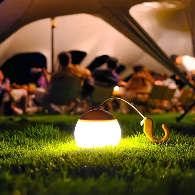 LED Camping Tent Light With RGB Light 2 Pack