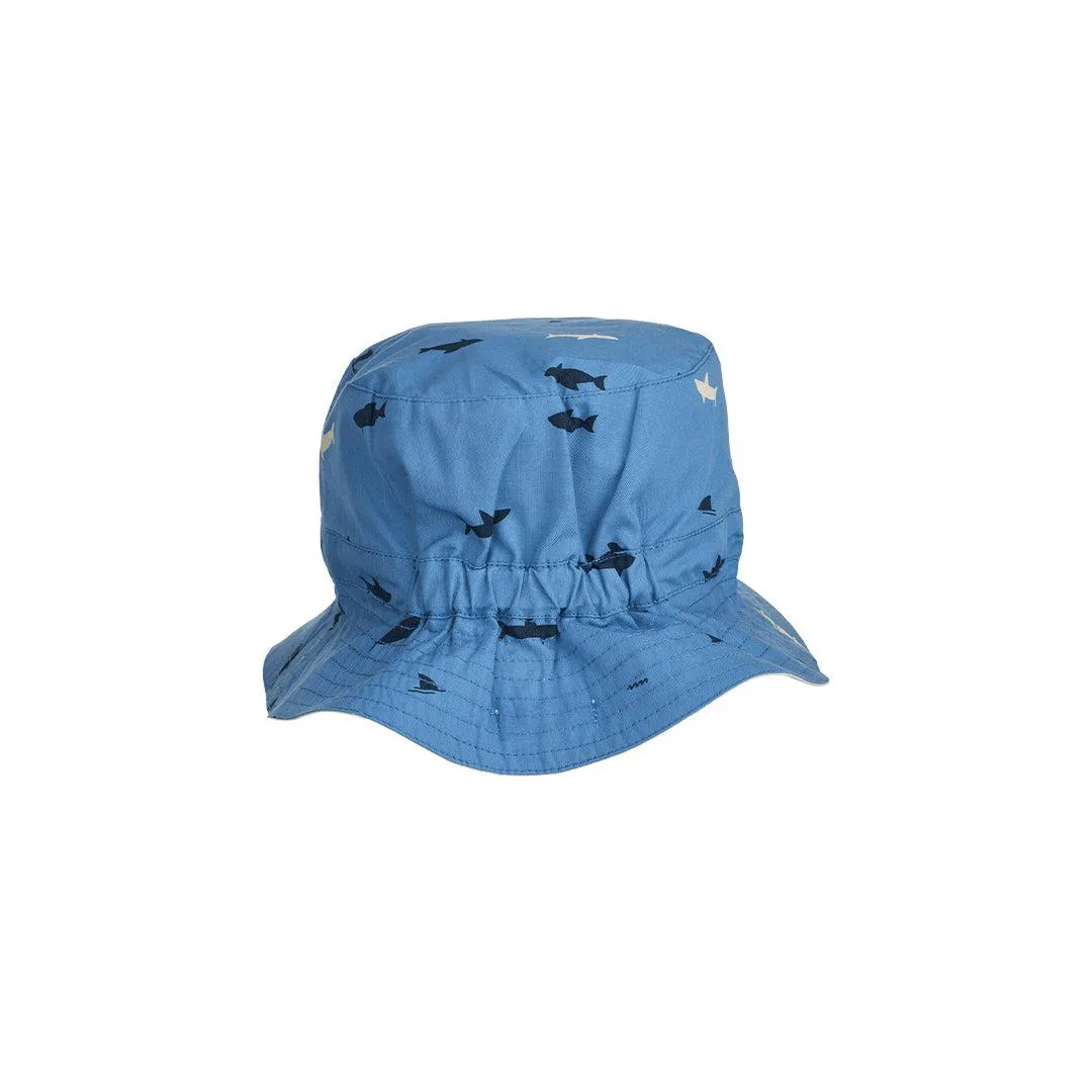 Liewood Sander Reversible Sun Hat - Riverside - Shark