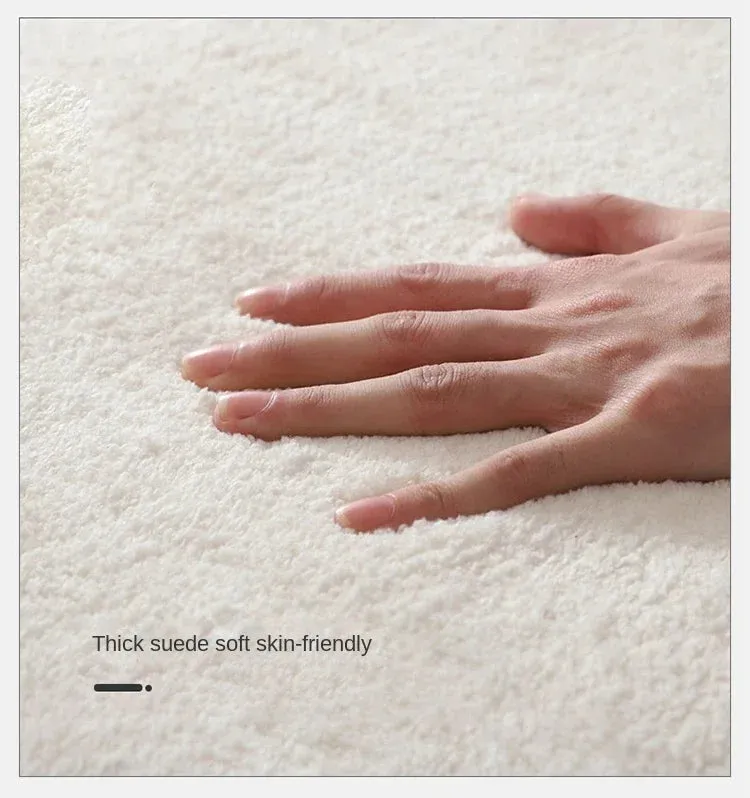 Luxury Plush Irregular Carpet