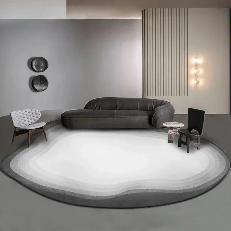 Luxury Plush Irregular Carpet