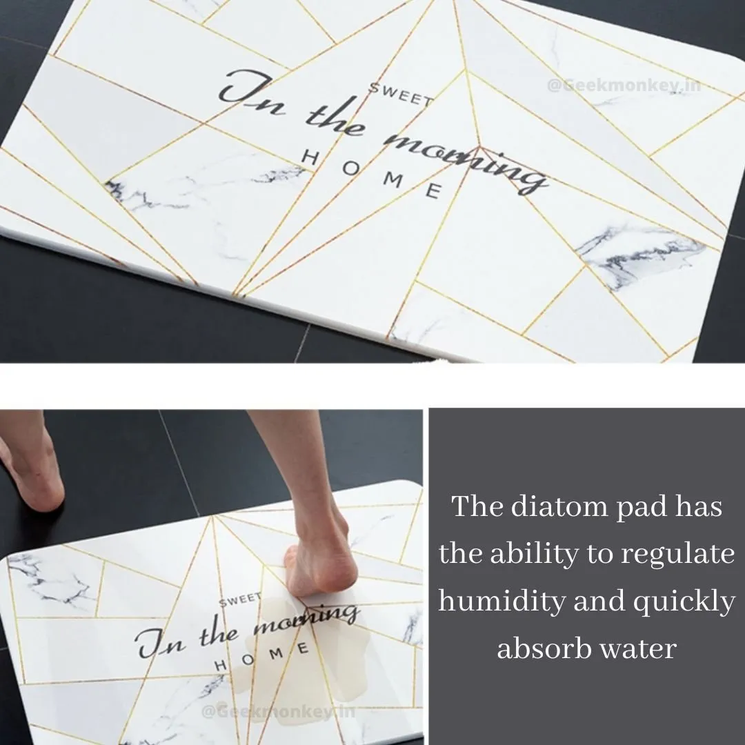 Marvelous Marble Design -  Diatom Quick Dry Mat