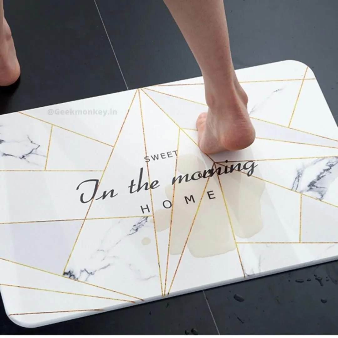 Marvelous Marble Design -  Diatom Quick Dry Mat