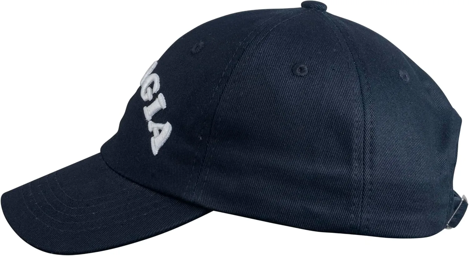 Men Women Fashion Baseball Cap, 100% Cotton Twill, Black, Unisex-Adults