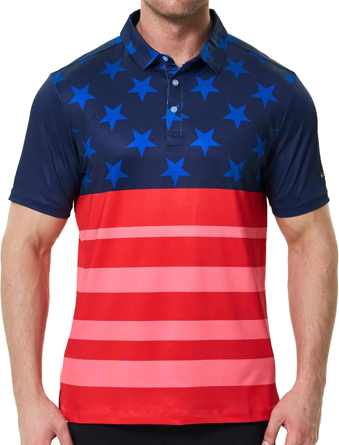 Men's Golf Polo Shirt - Standout Performance Quick-Dry Golf Polo Shirts for Men