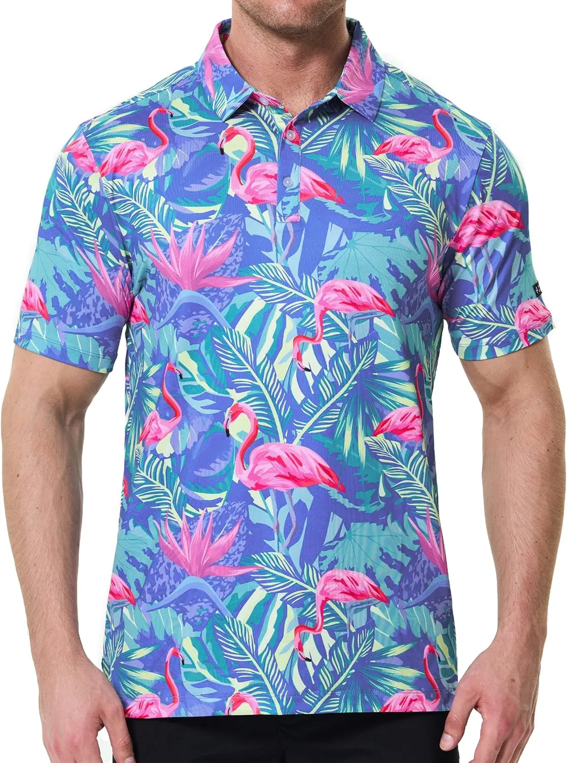 Men's Golf Polo Shirt - Standout Performance Quick-Dry Golf Polo Shirts for Men