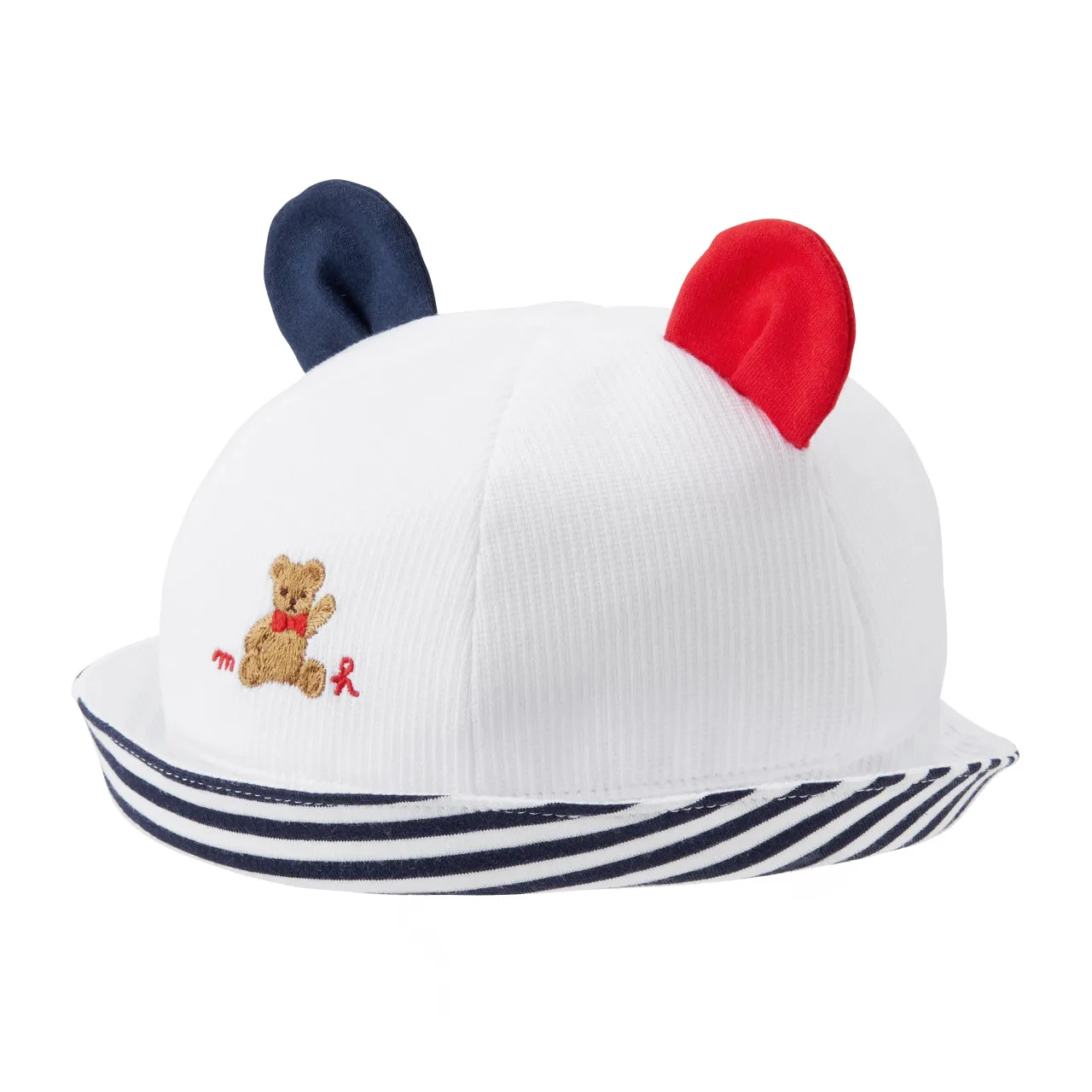 MIKI HOUSE Bear Cub Hat (UV Protection)