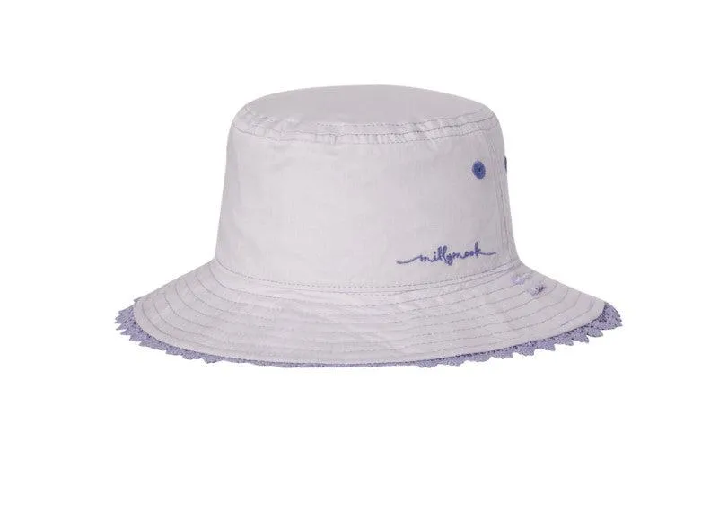 Millymook Baby Girl's Bucket Hat - Crystal (0 - 24 Months)