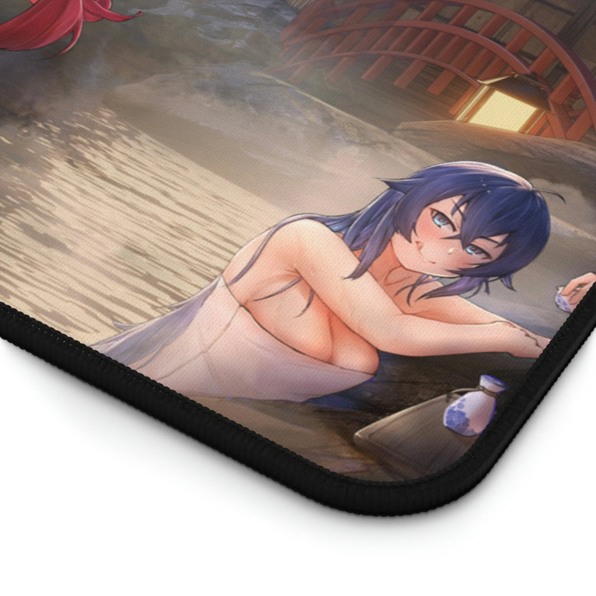 Mushoku Tensei Sexy Mousepad - Hot Onsen Ecchi Desk Mat - Anime Playmat