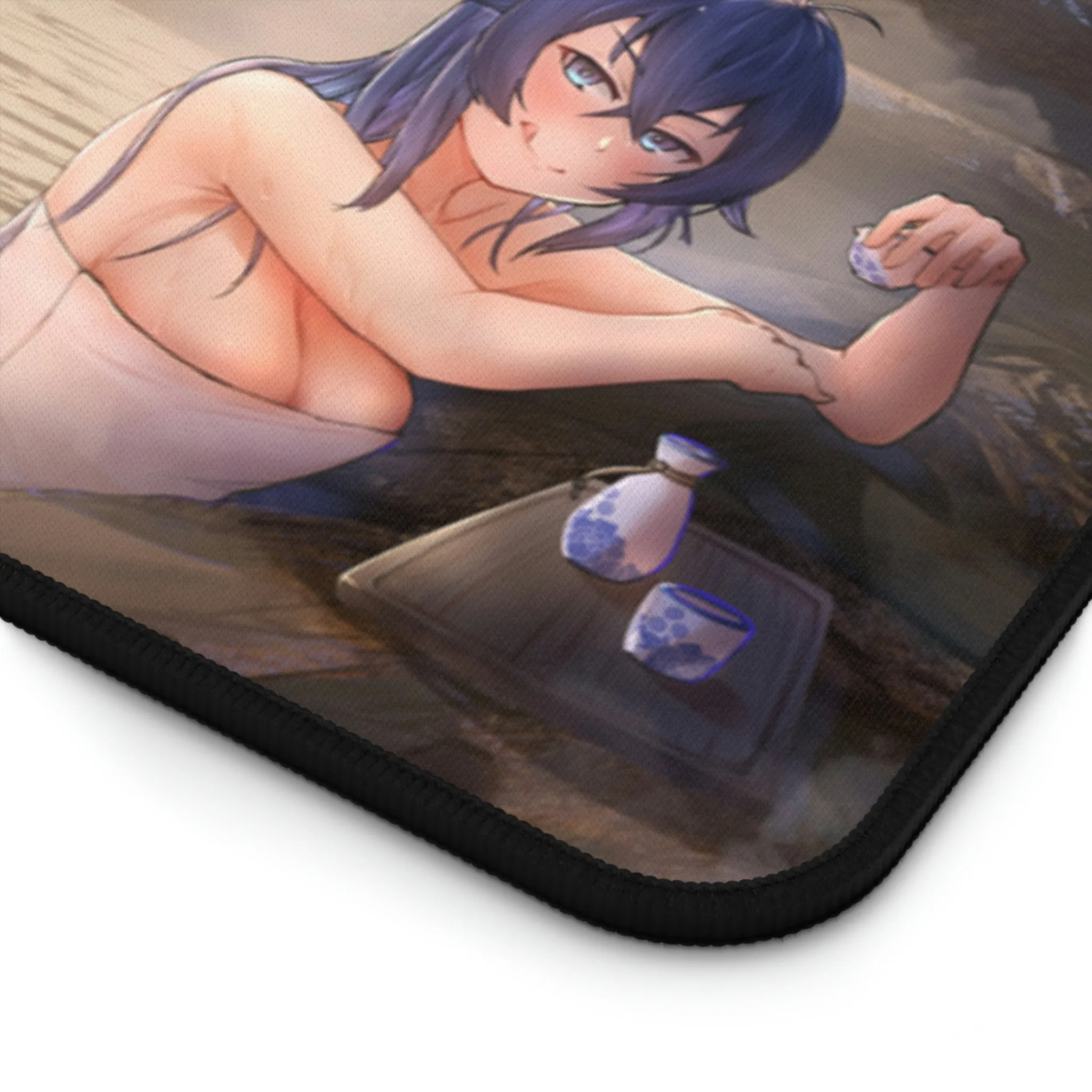 Mushoku Tensei Sexy Mousepad - Hot Onsen Ecchi Desk Mat - Anime Playmat