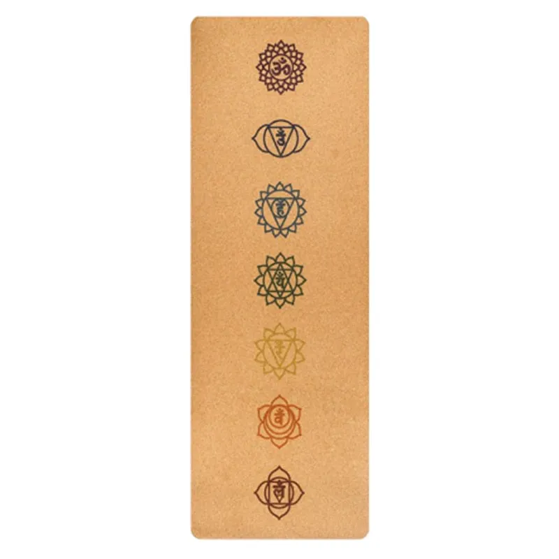Natural Cork TPE Yoga Fitness Mat