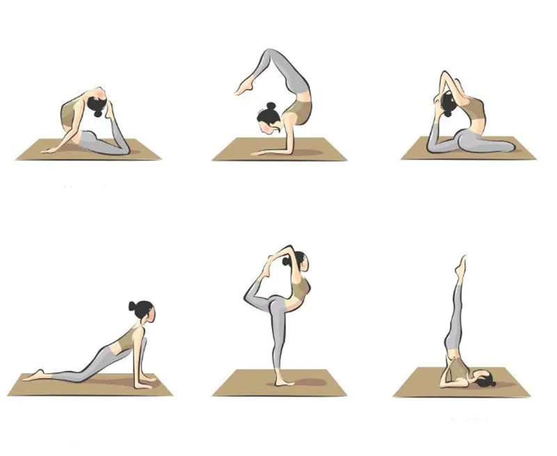 Natural Cork TPE Yoga Fitness Mat