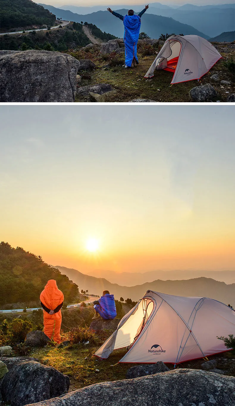 NatureHike Person Shape Cotton Waterproof Sleeping Bag