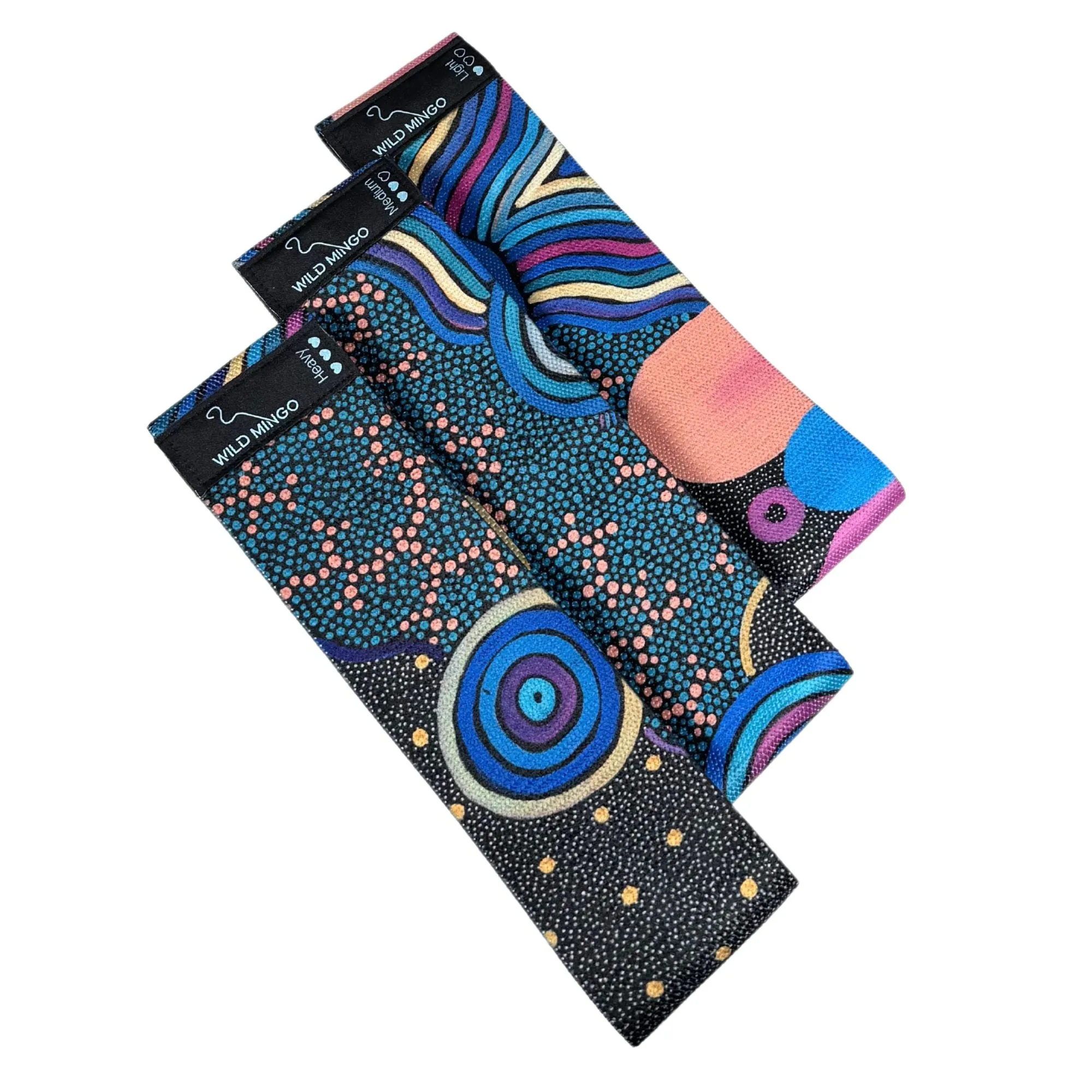 Oorunye Resistance Bands (Set of 3) - Recycled Fabric