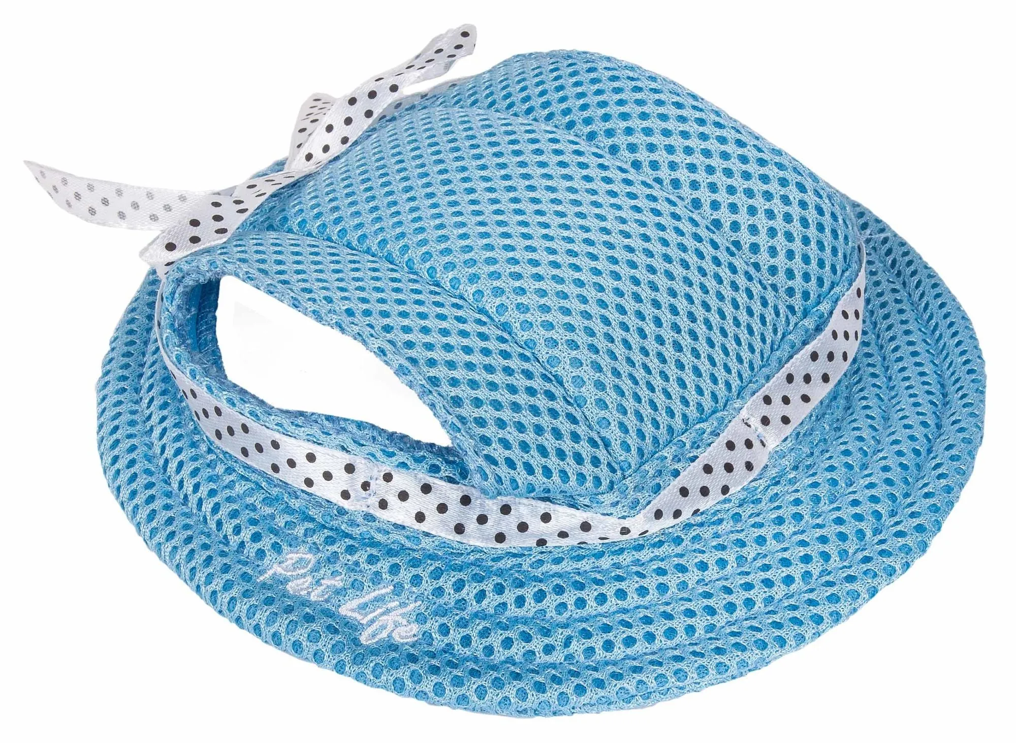 Pet Life Uv Protecting Adjustable Dog Hat
